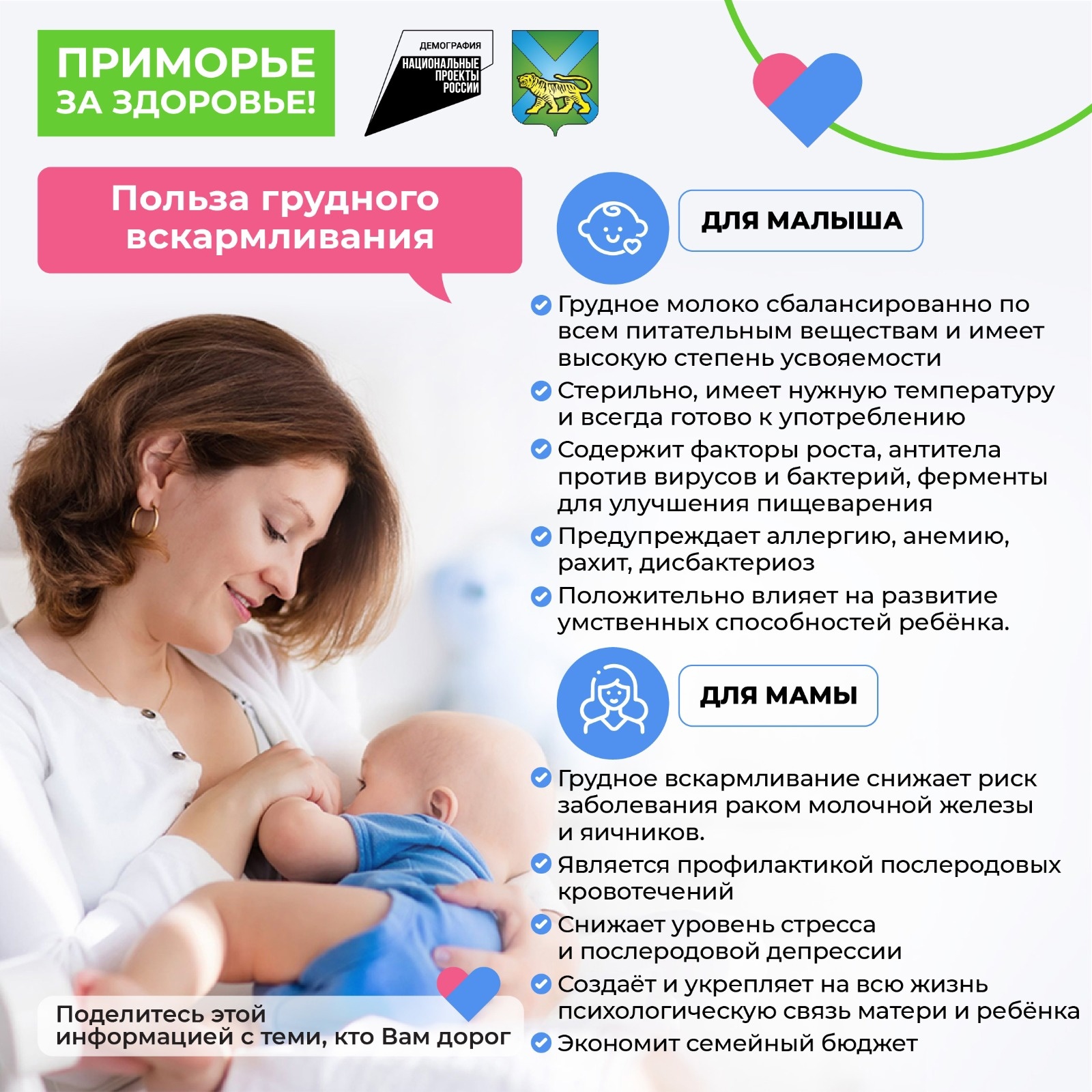 29 ИЮЛЯ-4 АВГУСТА НЕДЕЛЯ ПОПУЛЯРИЗАЦИИ ГРУДНОГО ВСКАРМЛИВАНИЯ.