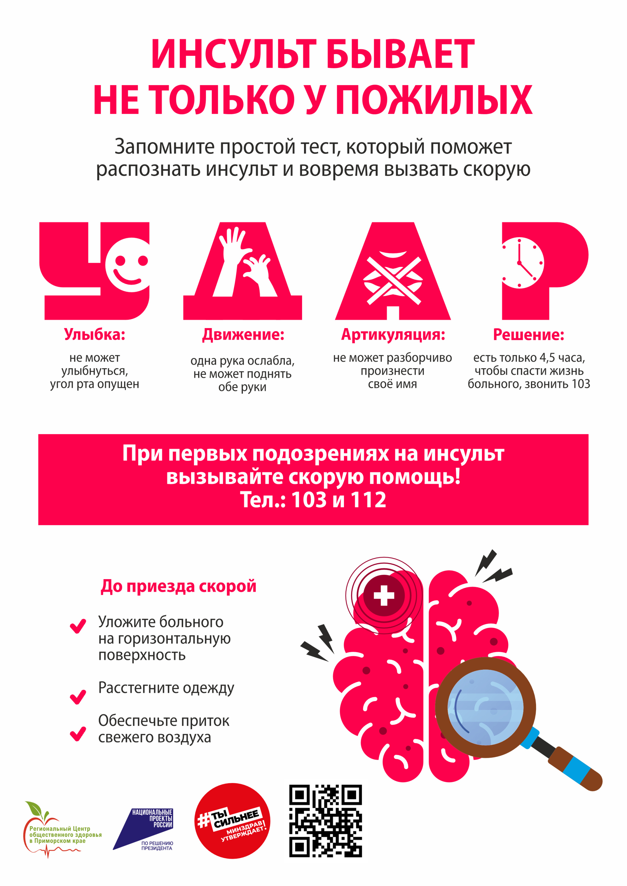 28 октября-03 ноября Неделя борьбы с инсультом.